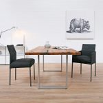 KFF Texas Exclusiv Stuhl mit Armlehnen Leder • KFF®-Shop • wohnenschlafen-shop.de